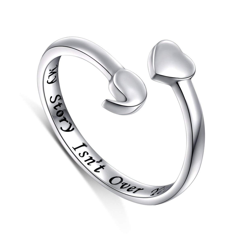 "My Story Isn't Over Yet" Ring - Breath Ring Store